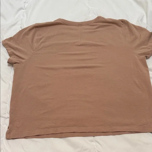 lululemon athletica Short Sleeve Tee in Warm Brown - Picture 3 of 5